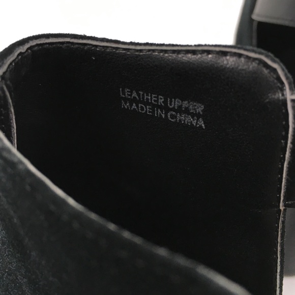 Tahari Margaret Black Suede Open Toe Shootie 8.5 - Picture 6 of 8